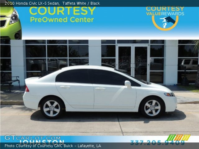 2010 Honda Civic LX-S Sedan in Taffeta White