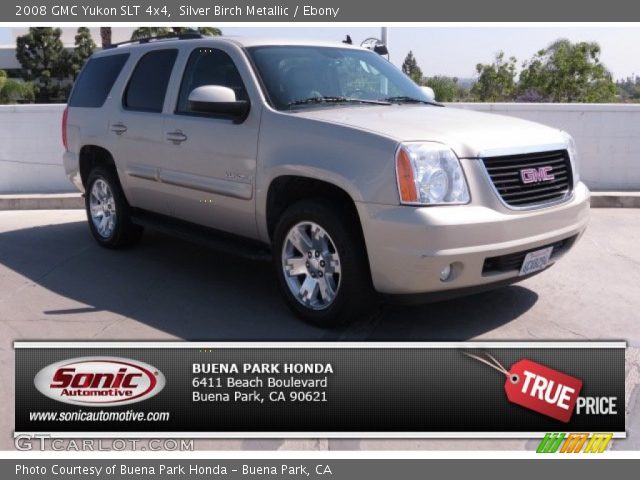 2008 GMC Yukon SLT 4x4 in Silver Birch Metallic