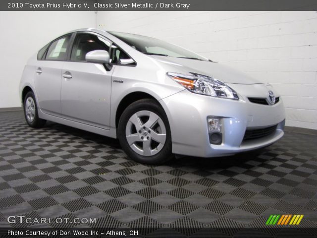 2010 Toyota Prius Hybrid V in Classic Silver Metallic