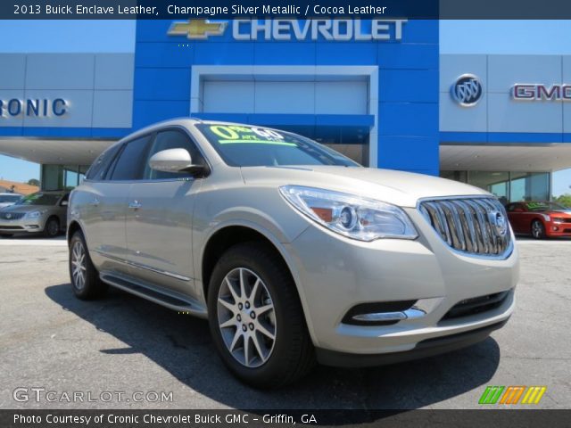 2013 Buick Enclave Leather in Champagne Silver Metallic