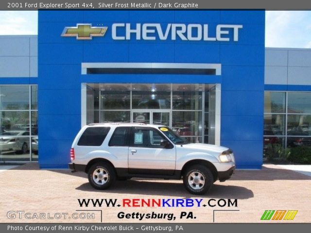 2001 Ford Explorer Sport 4x4 in Silver Frost Metallic