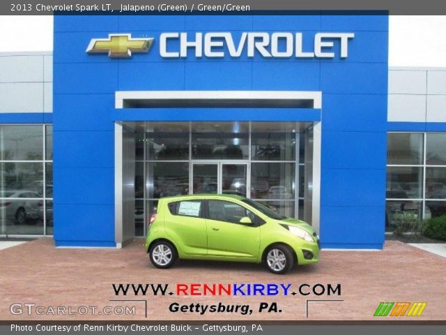 2013 Chevrolet Spark LT in Jalapeno (Green)