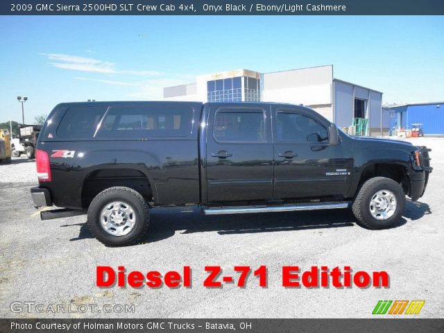 2009 GMC Sierra 2500HD SLT Crew Cab 4x4 in Onyx Black