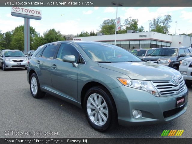 toyota venza aloe green metallic #7