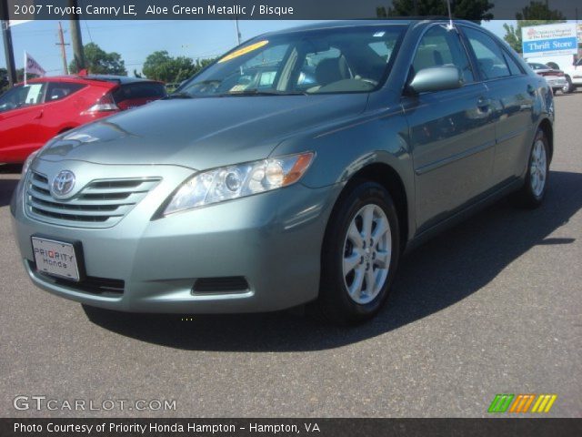 2007 Toyota Camry LE in Aloe Green Metallic