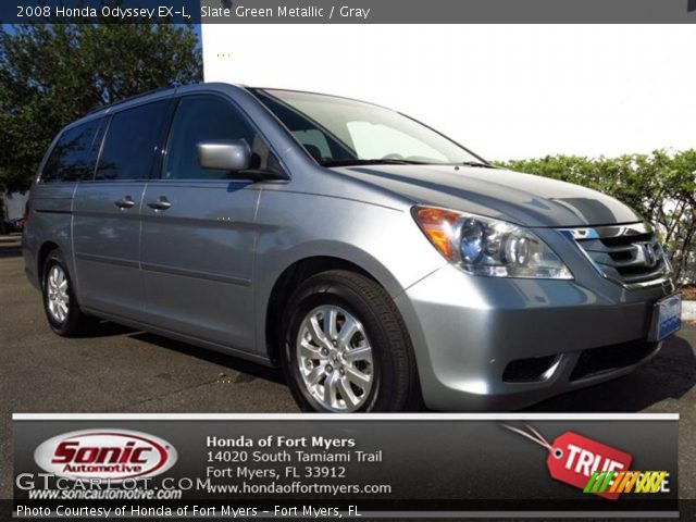 2008 Honda Odyssey EX-L in Slate Green Metallic