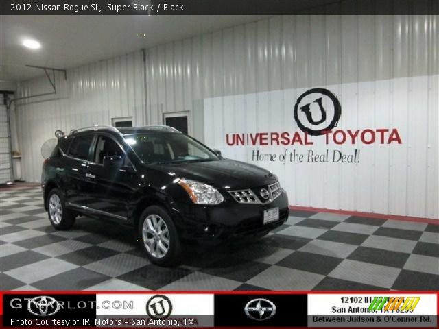 2012 Nissan Rogue SL in Super Black