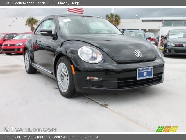 2013 Volkswagen Beetle 2.5L in Black