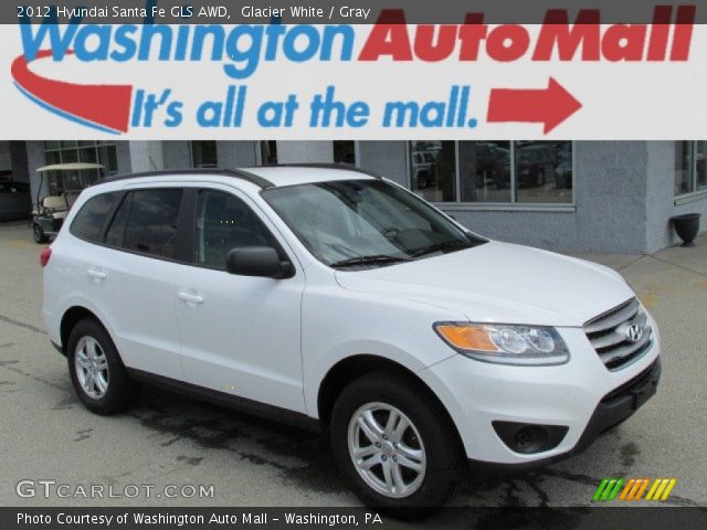2012 Hyundai Santa Fe GLS AWD in Glacier White