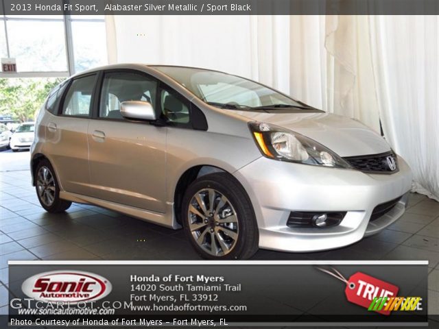 2013 Honda Fit Sport in Alabaster Silver Metallic