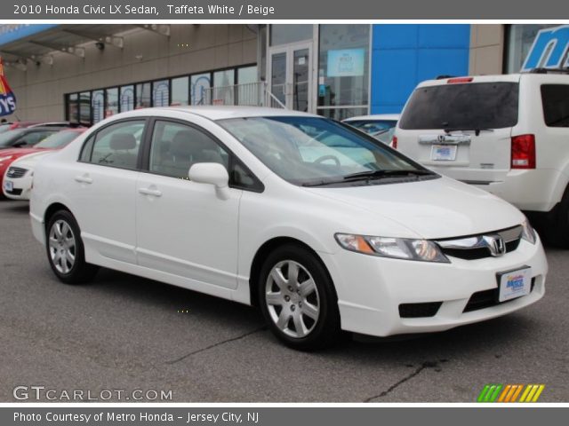 2010 Honda Civic LX Sedan in Taffeta White