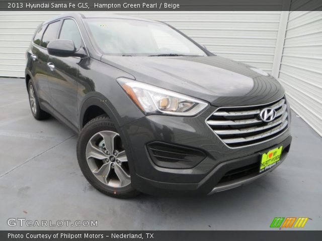 2013 Hyundai Santa Fe GLS in Hampton Green Pearl