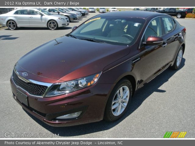 2012 Kia Optima LX in Dark Cherry