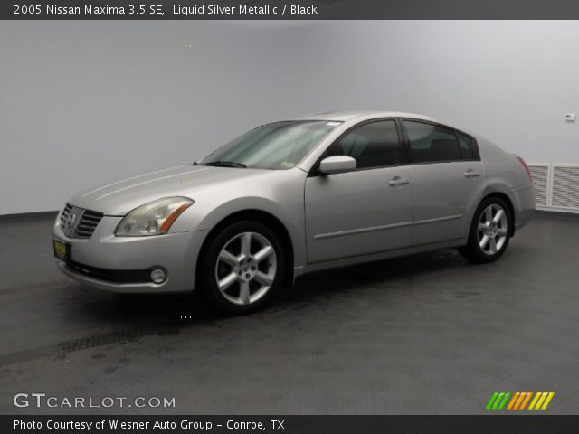 2005 Nissan Maxima 3.5 SE in Liquid Silver Metallic