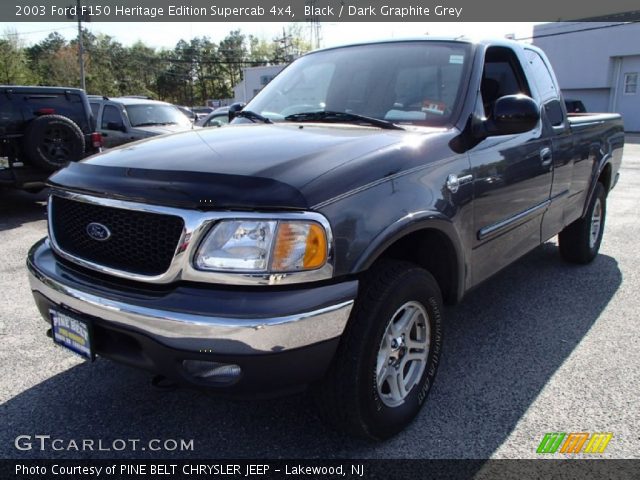 2003 Ford F150 Heritage Edition Supercab 4x4 in Black