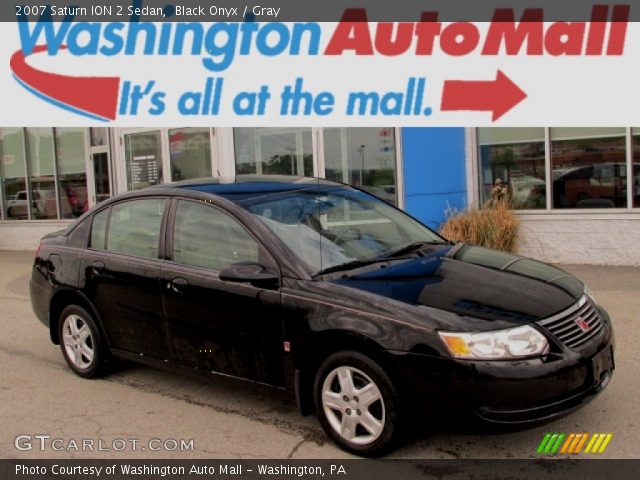 2007 Saturn ION 2 Sedan in Black Onyx