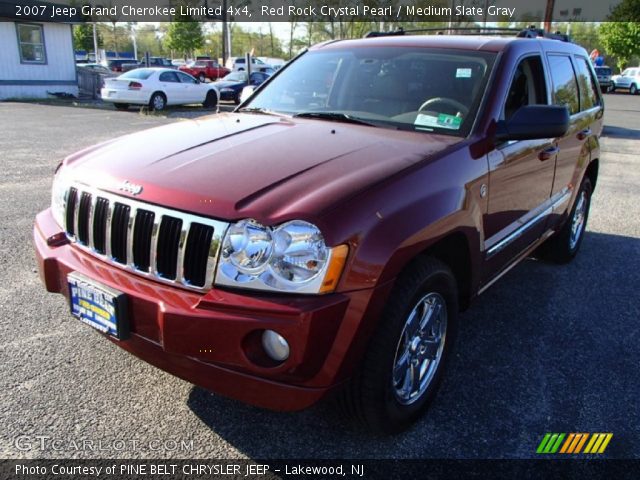 2007 Jeep Grand Cherokee Limited 4x4 in Red Rock Crystal Pearl