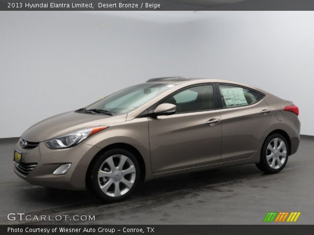 2013 Hyundai Elantra Limited in Desert Bronze