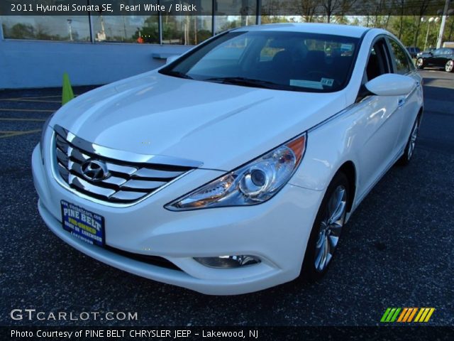 2011 Hyundai Sonata SE in Pearl White