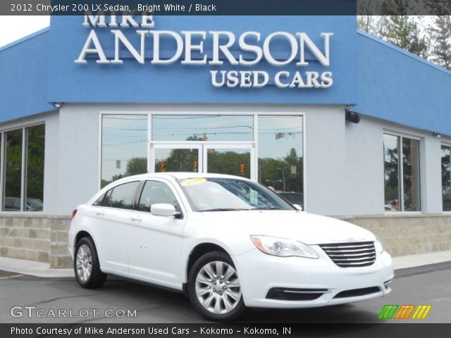 2012 Chrysler 200 LX Sedan in Bright White