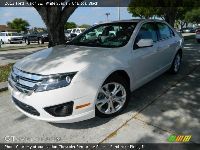 2012 Ford Fusion SE in White Suede