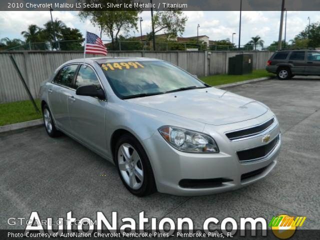 2010 Chevrolet Malibu LS Sedan in Silver Ice Metallic