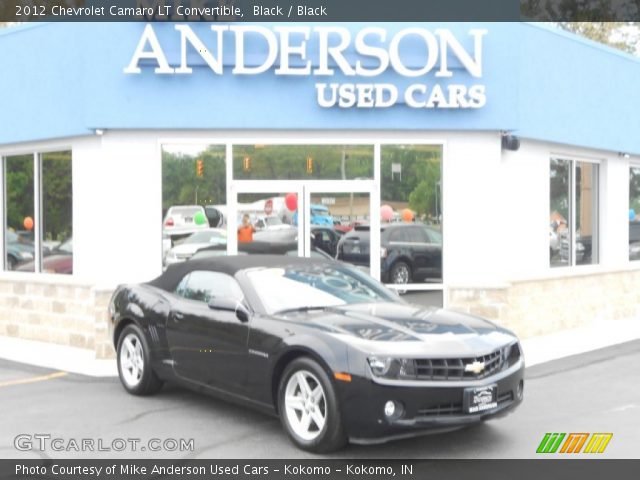 2012 Chevrolet Camaro LT Convertible in Black