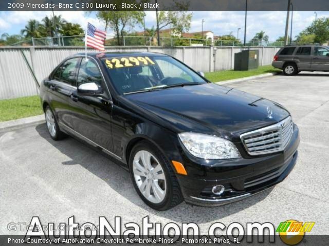 2009 Mercedes-Benz C 300 Luxury in Black