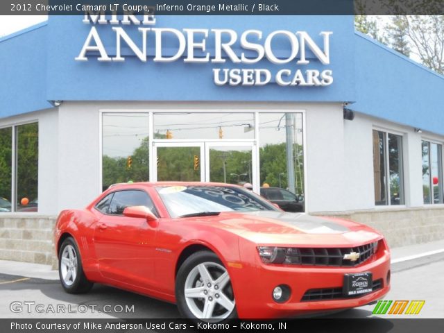2012 Chevrolet Camaro LT Coupe in Inferno Orange Metallic