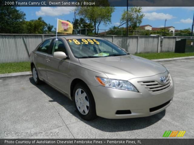 2008 Toyota Camry CE in Desert Sand Mica