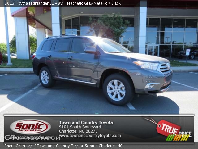2013 Toyota Highlander SE 4WD in Magnetic Gray Metallic