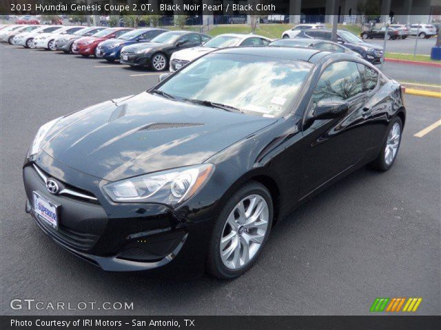 2013 Hyundai Genesis Coupe 2.0T in Black Noir Pearl