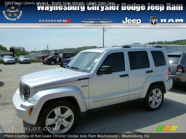 2012 Jeep Liberty Jet 4x4 in Bright Silver Metallic