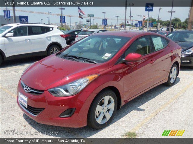 2013 Hyundai Elantra GLS in Sparkling Ruby