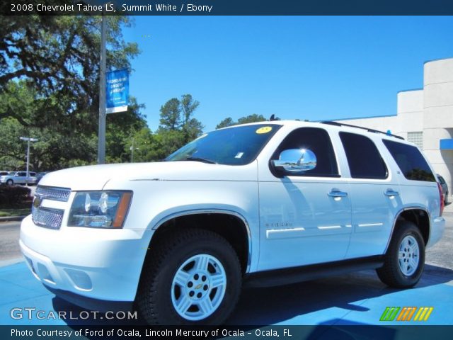 2008 Chevrolet Tahoe LS in Summit White