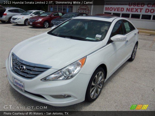 2013 Hyundai Sonata Limited 2.0T in Shimmering White