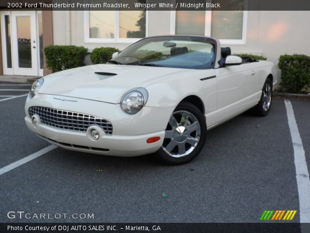 2002 Ford Thunderbird Premium Roadster in Whisper White