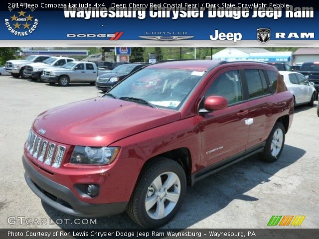 2014 Jeep Compass Latitude 4x4 in Deep Cherry Red Crystal Pearl