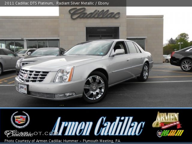 2011 Cadillac DTS Platinum in Radiant Silver Metallic