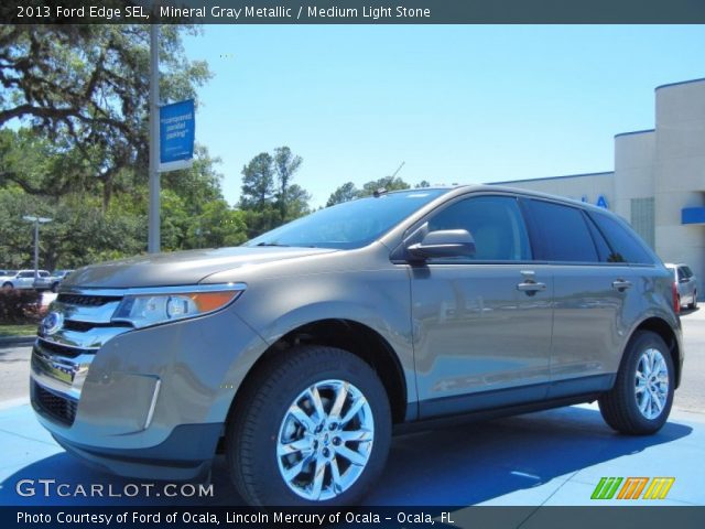 2013 Ford Edge SEL in Mineral Gray Metallic