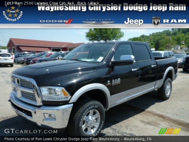 2013 Ram 2500 Laramie Crew Cab 4x4 in Black