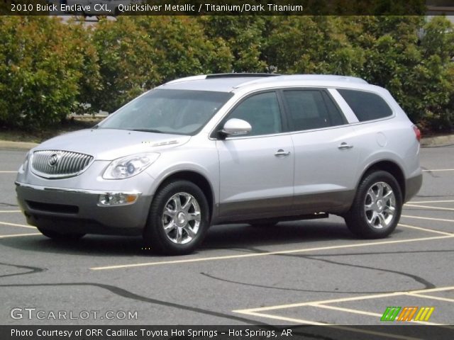 2010 Buick Enclave CXL in Quicksilver Metallic