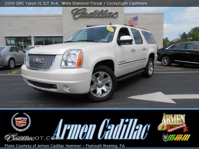 2009 GMC Yukon XL SLT 4x4 in White Diamond Tricoat