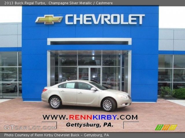2013 Buick Regal Turbo in Champagne Silver Metallic