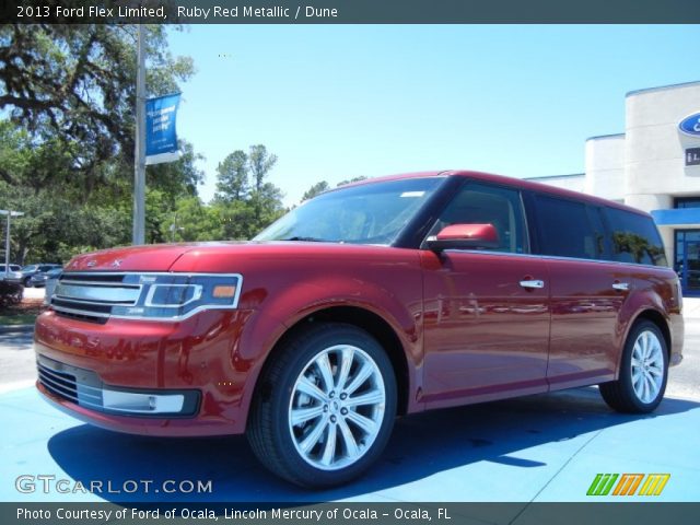 2013 Ford Flex Limited in Ruby Red Metallic