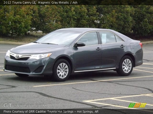 2012 Toyota Camry LE in Magnetic Gray Metallic