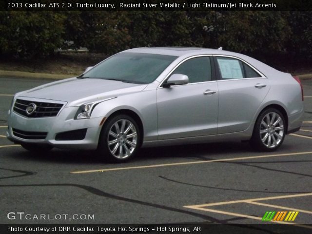 2013 Cadillac ATS 2.0L Turbo Luxury in Radiant Silver Metallic