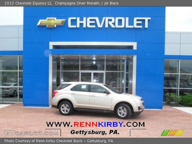 2013 Chevrolet Equinox LS in Champagne Silver Metallic