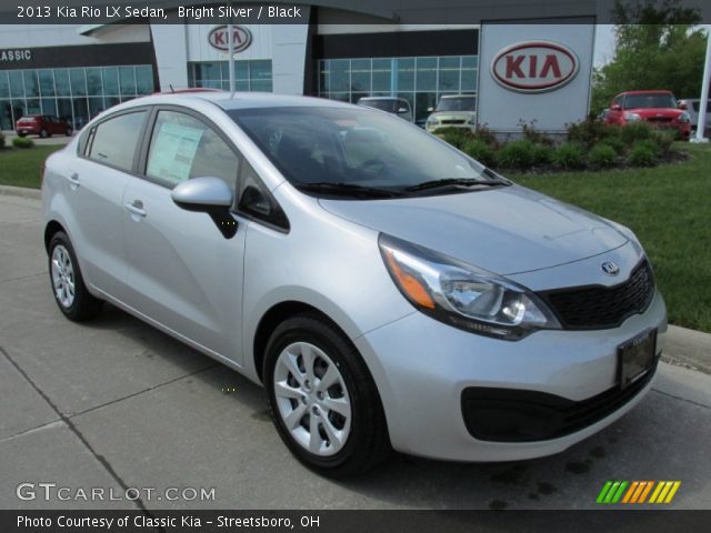 2013 Kia Rio LX Sedan in Bright Silver