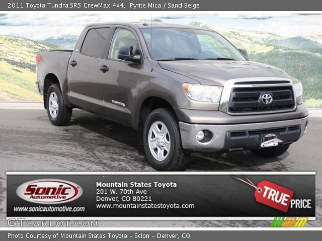 2011 Toyota Tundra SR5 CrewMax 4x4 in Pyrite Mica